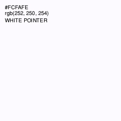 #FCFAFE - White Pointer Color Image